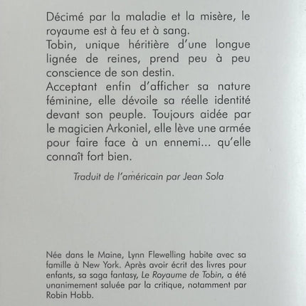 La Révélation - Le Royaume de Tobin Tome 4 - Lynn Flewelling - Fantasy d'occasion - Saga épique - Livre