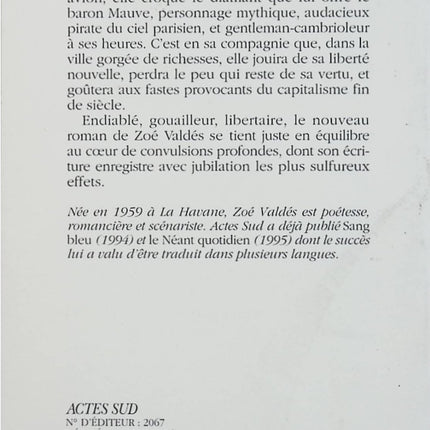 La Sous-Développée – Zoé Valdés – Roman cubain – Exil, Cuba, liberté, humour et satire - Livre