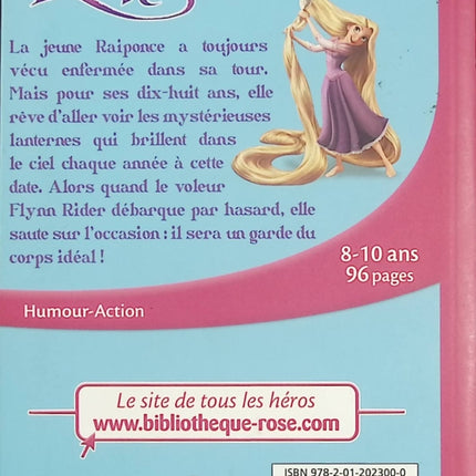 Raiponce – Le roman du film – Bibliothèque Rose – Roman jeunesse Disney dès 6 ans - Livre