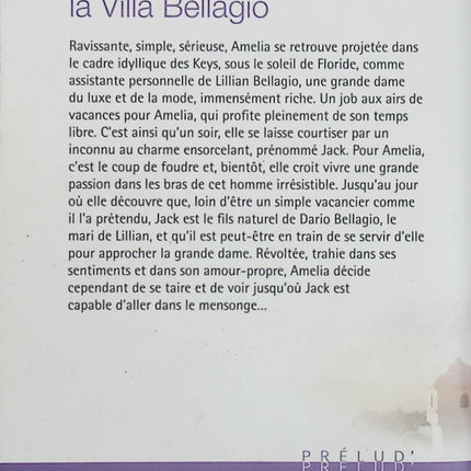 L'inconnu de la Villa Bellagio – Leanne Banks – romance, amour, mystère, rencontre et secrets - Livre