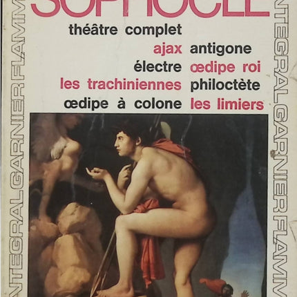 Théâtre complet – Sophocle – Ajax, Antigone, Électre, Œdipe Roi, Philoctète – Livre d’occasion - Livre