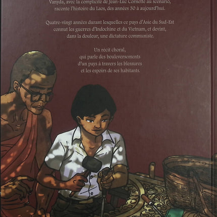Un million d'éléphants - Jean-Luc Cornette & Vanyda - BD historique - Laos - Guerre d'Indochine - Vietnam - Livre BD