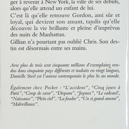 Au nom du cœur – Danielle Steel – Roman sentimental et drame familial – Histoire d’amour et de résilience - Livre
