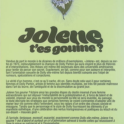 Jolene t'es gouine ? - Laurent Chalumeau - Roman contemporain d’occasion - Livre