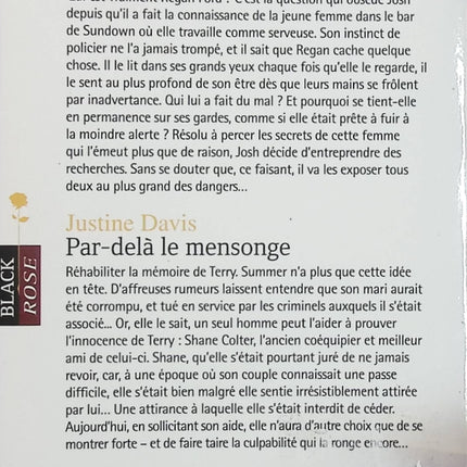 Attiré par une inconnue / Par-delà le mensonge – Maggie Price & Justine Davis | Roman sentimental et suspense - Livre