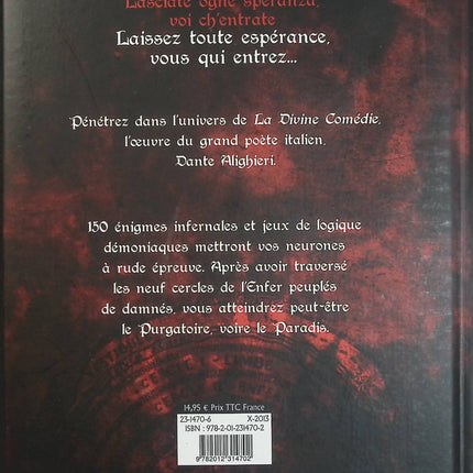 Les Énigmes de Dante – Tim Dedopulos et Murièle Bozec-Pearce | Jeux de logique, casse-têtes, énigmes et défis intellectuels - Livre