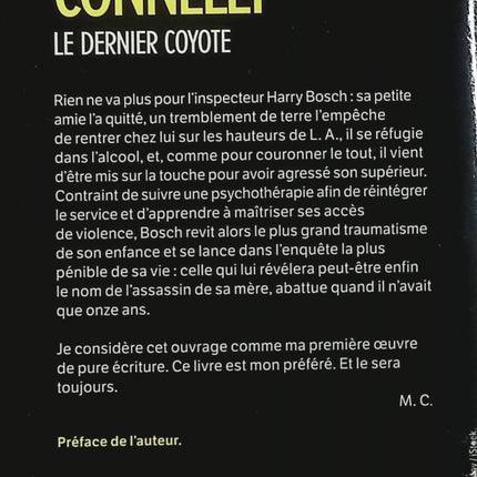 Le Dernier Coyote – Michael Connelly – Enquête de Harry Bosch – Polar américain – Thriller - Livre