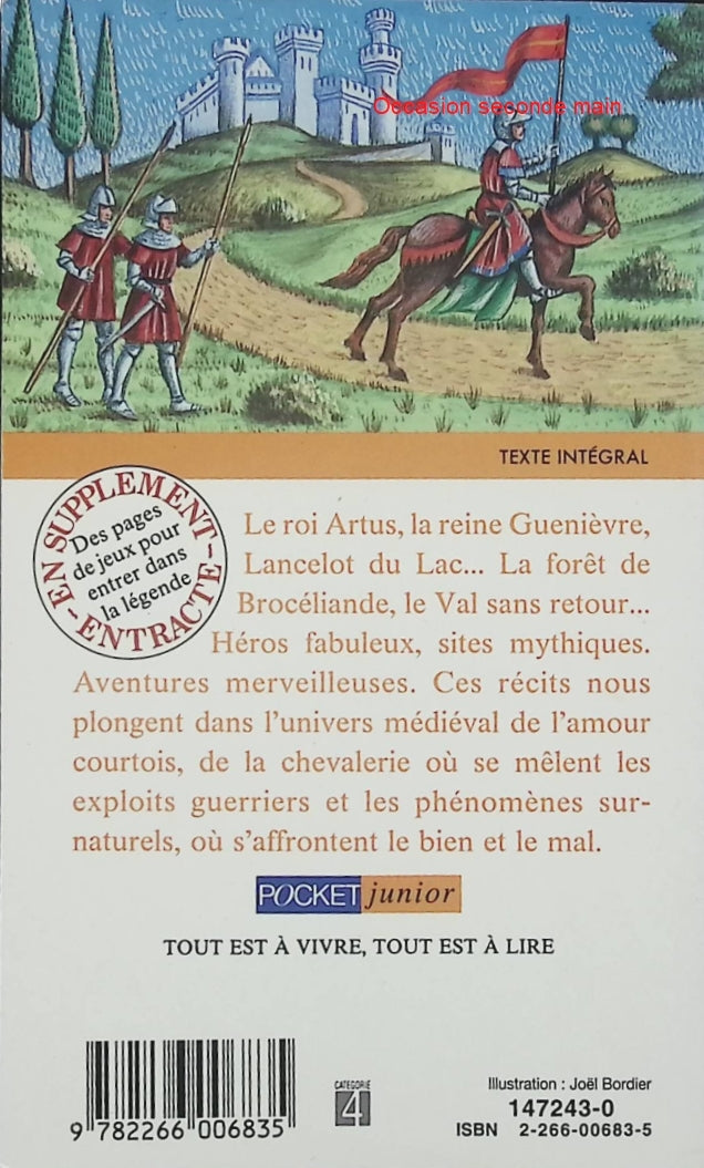Contes et légendes des chevaliers de la Table ronde – Laurence Camiglieri – Mythologie, Arthur, Merlin et chevalerie - Livre
