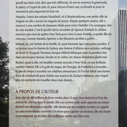 La saga des Stanislaski – Nora Roberts – Saga familiale romantique, intégrale ou recueil de romances - Livre