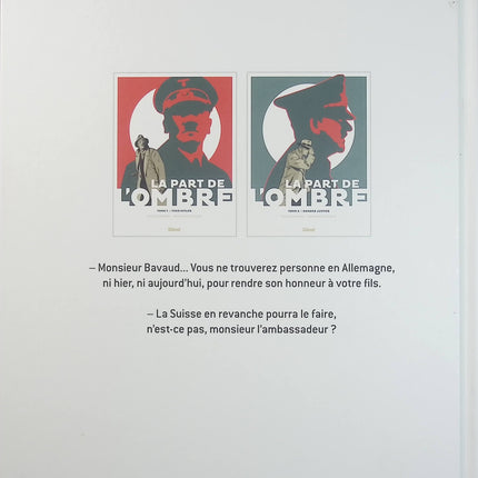 La Part de l’ombre Tome 2 – Rendre justice – Patrice Perna, Francisco Ruizge – BD thriller, enquête, justice et vengeance - Livre BD