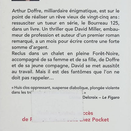 La Forêt des ombres – Franck Thilliez – Thriller psychologique, huis clos et tueur en série - Livre