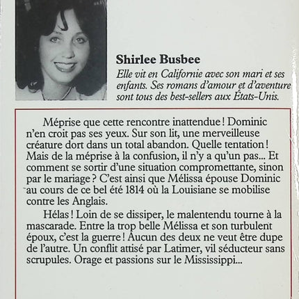 Le Quiproquo de minuit – Shirlee Busbee – Romance historique et intrigue sentimentale au cœur de la haute société - Livre