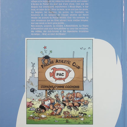 Les Rugbymen Tome 4 Dimanche prochain, on jouera samedi ! | Béka Poupard | BD humour d'occasion - Livre BD