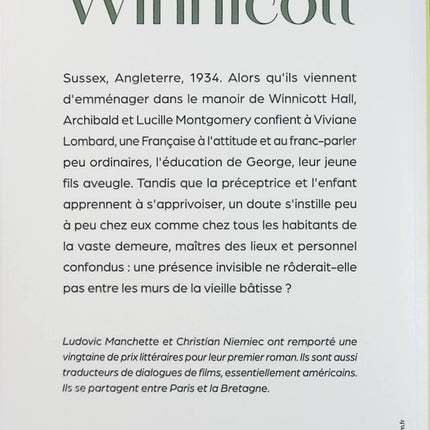 À l’ombre de Winnicott – Ludovic Manchette, roman psychologique autour des secrets et de la complexité humaine - Livre