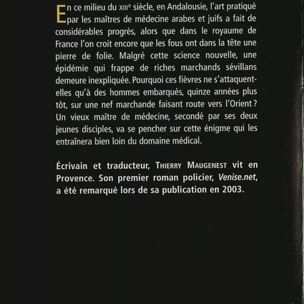 La Poudre des Rois – Thierry Maugenest – Roman historique et enquête médicale au XIIIe siècle - Livre
