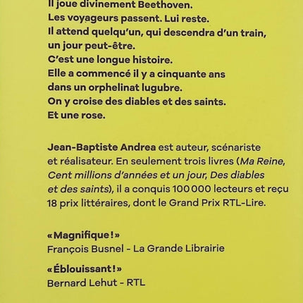 Des diables et des saints - Jean-Baptiste Andrea - Roman français, littérature contemporaine, émotion - Livre d'occasion - Livre