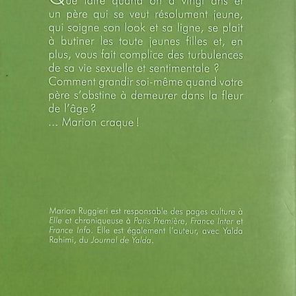 Pas ce soir, je dîne avec mon père – Marion Ruggieri – Roman contemporain familial – Relation père-fille – Littérature française moderne - Livre