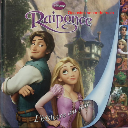 Raiponce l'histoire du film Disney | Album jeunesse d'occasion - Livre