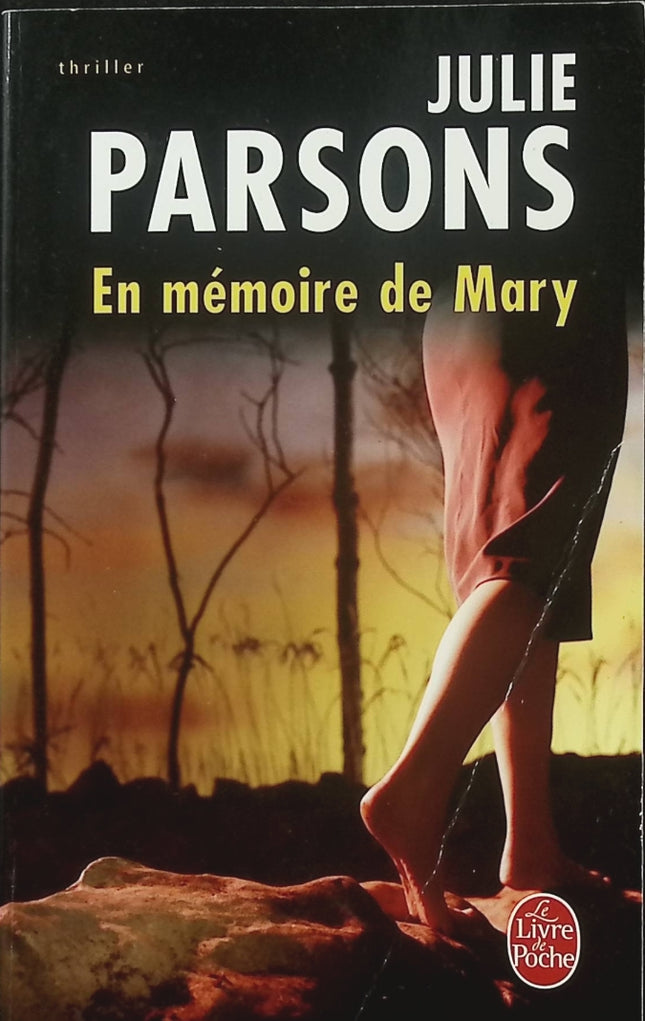 En mémoire de Mary – Julie Parsons – Thriller psychologique, meurtre, deuil et vengeance - Livre