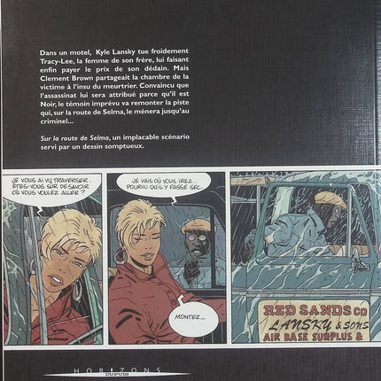 Sur la route de Selma - Roman graphique polar de Tome et Philippe Berthet - Livre BD