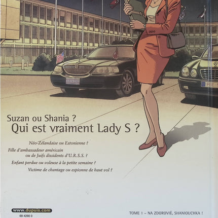Lady S Tome 1 - Na Zdorovié, Shaniouchka ! - BD espionnage de Jean Van Hamme et Philippe Aymond - Livre BD