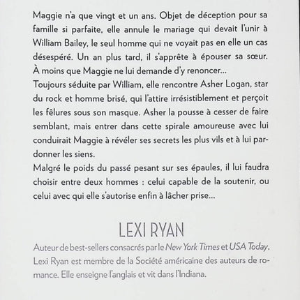 Unbreak me - Lexi Ryan - livre