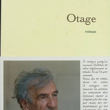 Otage – Elie Wiesel – Récit témoignage captivité mémoire de guerre et condition humaine - Livre