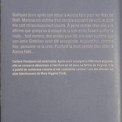 Les ombres qui attendent Carlene Thompson – Thriller psychologique, secrets de famille et suspense criminel - Livre