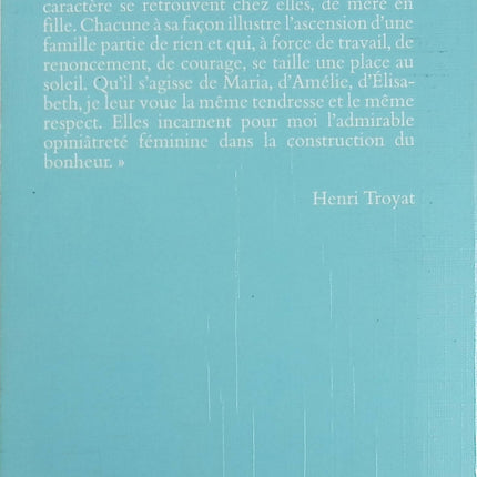 Les Semailles et les Moissons – roman historique et saga familiale – Henri Troyat - Livre