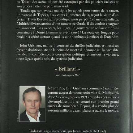La Confession - Thriller judiciaire et suspense captivant de John Grisham - Livre