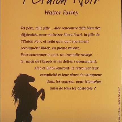 La Révolte de l’Étalon Noir - Roman jeunesse aventures et chevaux de Walter Farley - Livre