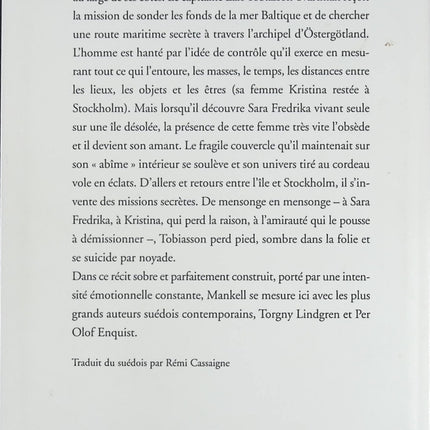 Profondeurs - Thriller policier et enquête captivante de Henning Mankell - Livre