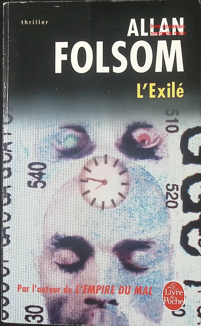 L’Exilé Allan Folsom – roman thriller suspense complot espionnage intrigue internationale - livre