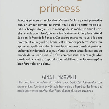 Tempting Princess – Tome 2 – Gina L. Maxwell | Romance passionnelle, faux couple et amour à Hawaï - Livre