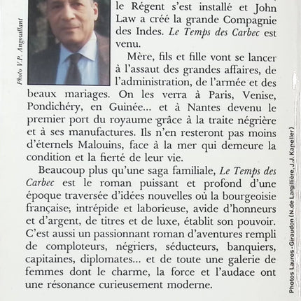 Ces Messieurs De Saint‑Malo – Le Temps Des Carbec de Bernard Simiot • Roman historique, saga familiale malouine, aventure, société française du XVIIIᵉ siècle - livre