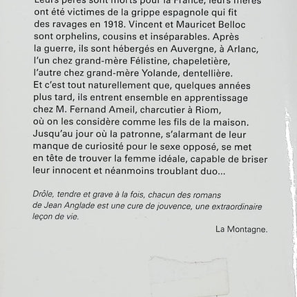 Les Cousins Belloc – Jean Anglade | Roman du terroir auvergnat, amitié et saga familiale - Livre