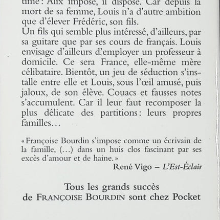 Roman contemporain famille amour secrets L’Homme de leur vie – Françoise Bourdin - livre