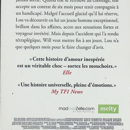 Avant toi – roman d’amour émouvant adapté au film – Jojo Moyes - Livre