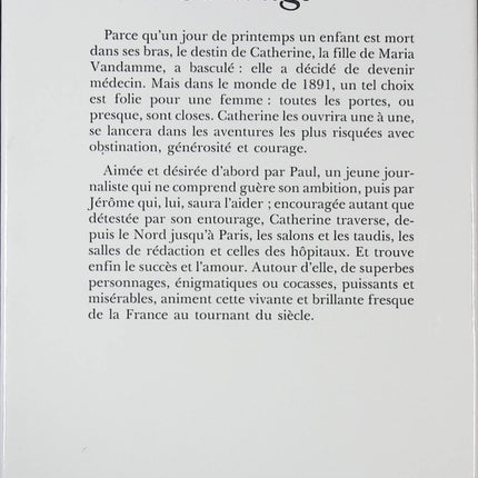 Catherine Courage - La Fille De Maria Vandamme Jacques Duquesne roman historique héroïque et captivant - Livre