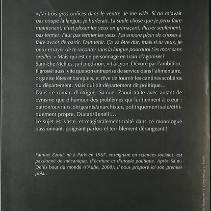 Omnivore Samuel Zaoui roman contemporain suspense et intrigue - Livre
