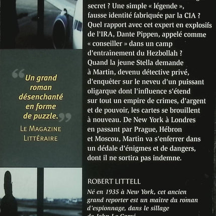 Roman espionnage thriller politique – Légendes Robert Littell - Livre