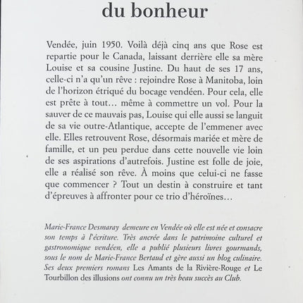La Délicatesse des Illusions – Roman contemporain Marie-France Desmaray - livre