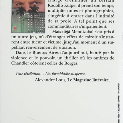Les Derniers Jours de la Victime – roman policier de José Pablo Feinmann – suspense et intrigue criminelle – livre d’occasion - livre