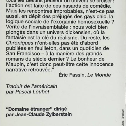 Chroniques de San Francisco - Tome 4 - Babycakes - Roman contemporain et saga urbaine d’Armistead Maupin - Livre