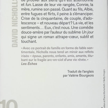 Roman contemporain couple amour voyage Nous – David Nicholls - livre