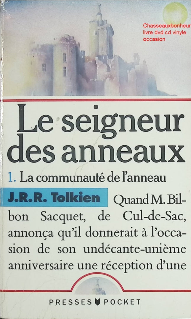 Le Seigneur des Anneaux - J.R.R. Tolkien - Roman fantasy épique - Livre