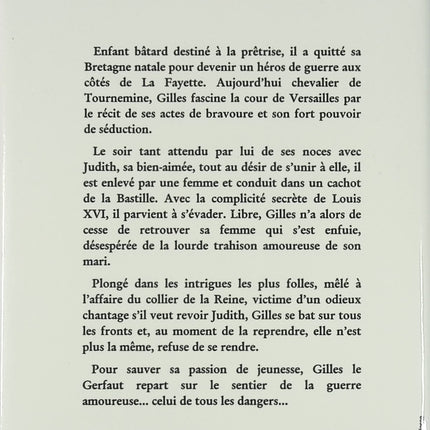 Le Trésor - Le Gerfaut des Brumes Tome 3 - Roman historique et aventure de Juliette Benzoni - Livre