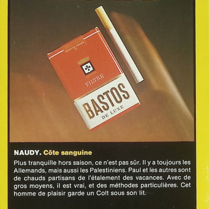 Côte sanguine - Roman policier et thriller maritime de Michel-Julien Naudy - Livre