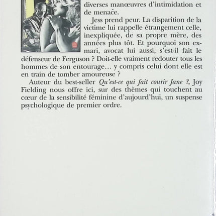 Ne me racontez pas d’histoires – thriller psychologique de Joy Fielding – suspense et mystère – livre d’occasion - livre