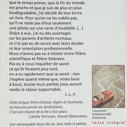 Où on va, papa ? - Roman contemporain émouvant et récit familial de Jean-Louis Fournier - Livre